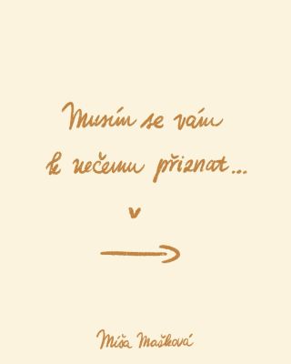 Je to normální. Všichni máme to svoje.❤️🥹 #misamaskovaart #zivot