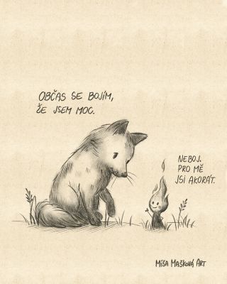 Pro ty správný lidi budeš akorát.❤️ #misamaskovaart #vysokacitlivost #citlivost #jsiakorat #jsidost