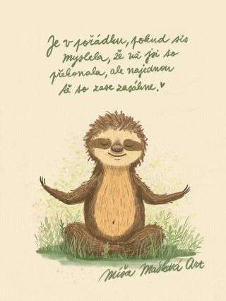 Moje oblíbená myšlenka a ilustrace ze stolního kalednáře 2026.☺️ Tu ilustraci jsem tvořila letos v létě na mém oblíbeném...