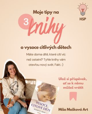 Pokud se ještě neznáme - jsem Míša.🤗 Malířka, tvůrkyně i vysoce citlivá holka, kterou zájem o citlivost dovedl až ke...